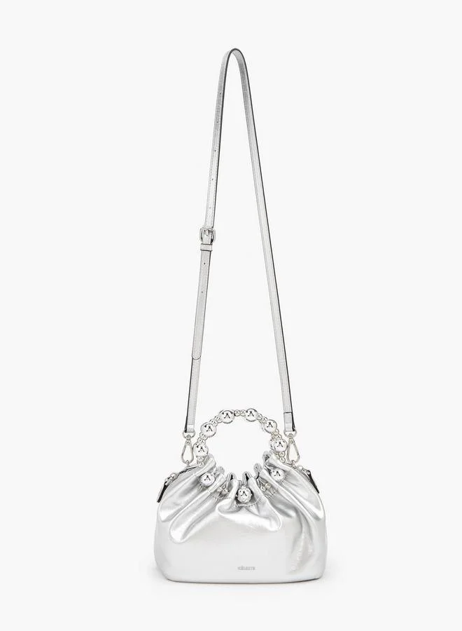 سيليست Ruched Crossbody Bag With Detachable Strap Ramadan Collections